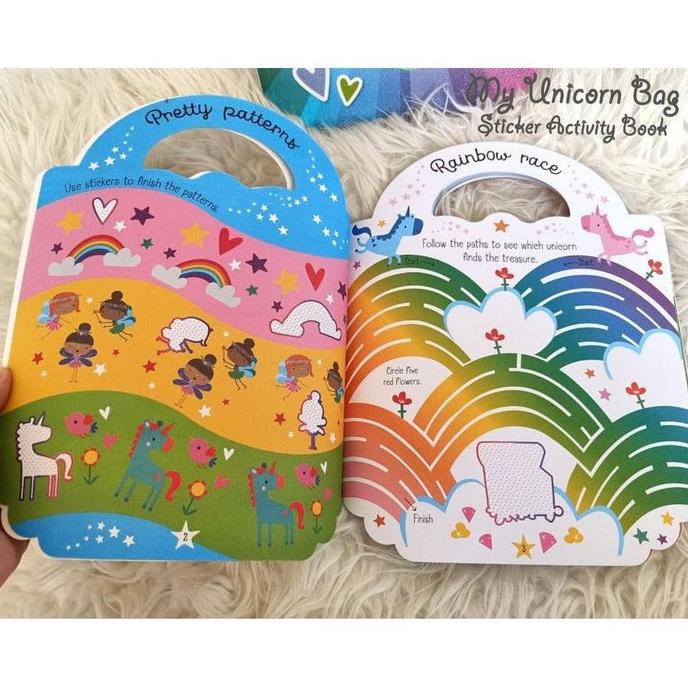 

My Unicorn Bag Sticker Activity Book with 500 stickers & fun card BI820