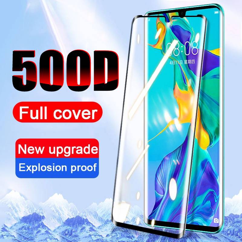 9D Full Cover Protective Glass For Huawei P30 P40 P20 Lite Pro Screen Protector Mate 20 30 Lite P Smart 2019 Z 2021 Glass