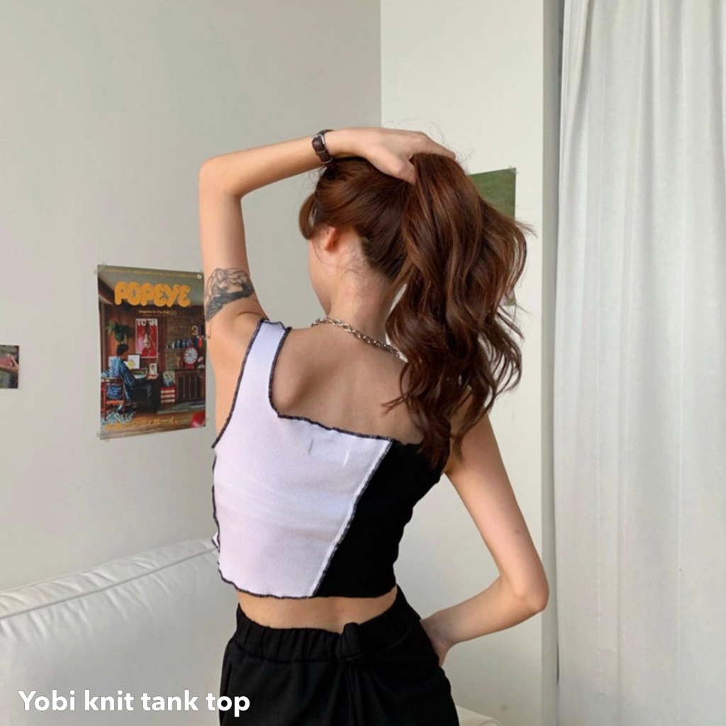 Yobi knit tank top - Thejanclothes