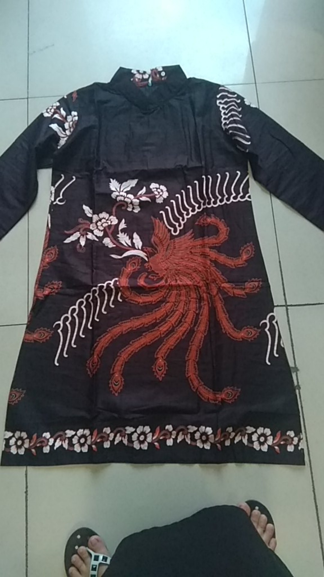 #cod Bayardirumah Tunik Batik Wanita S M L Xl Xxl Jumbo