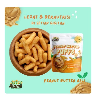 Alamii Peanut Butter Puffs 30gr