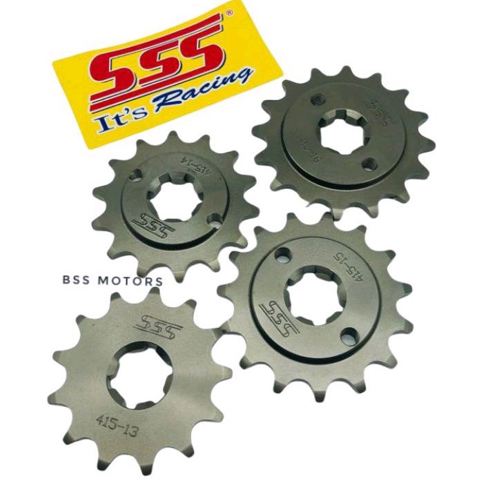 Gir/Gear Depan 415 Ukuran 13 14 15 16 Sss Cb 150 R, Cbr 150,Megapro New, Tiger, Cb 150 R Led, Sonic,
