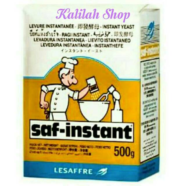 

instant saf-instant yeast lesaffre gold pengembang kue 500 gr