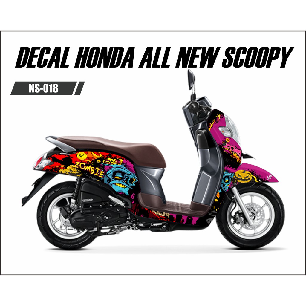 25 Trend Terbaru Gambar Stiker Motor  Scoopy Terbaru 