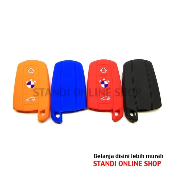 Kondom Remote Silikon Cover Smart key BMW seri 1 3 5 X5 E90 E91 E60