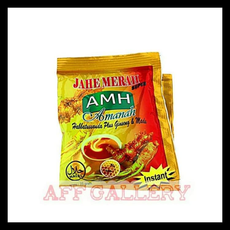

JAHE MERAH AMANAH SUPER (+ HABBATUSSAUDA, GINSENG DAN MADU)|INSTAN TERLARIS