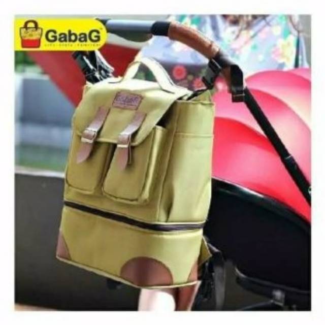 Myg - Kirim 1Kg - GABAG LEMON COOLER DIAPER BACKPACK BAG