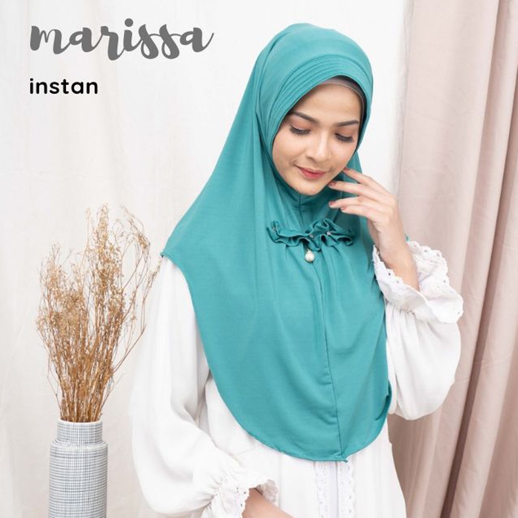 HIJAB INSTANT SHAKILA / HIJAB INSTAN MURAH / JILBAB BERGO JERSEY DENGAN SWAROVKSY / JILBAB LANGSUNG PAKAI