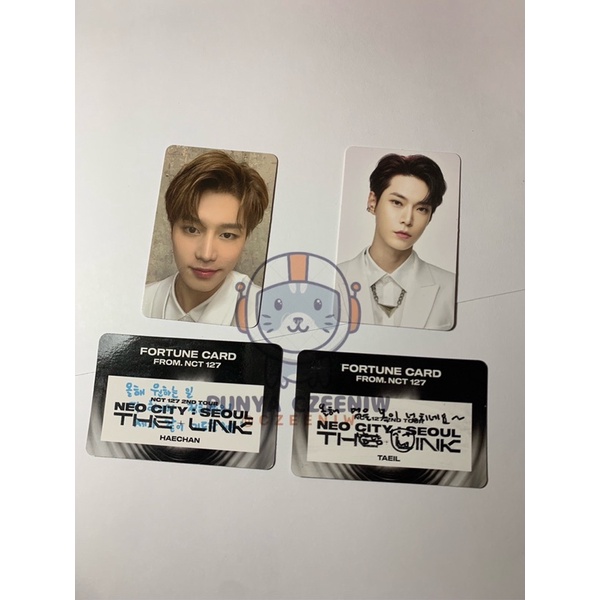 Taeil Selca & Doyoung Concept B Fortune Scratch The Link Set