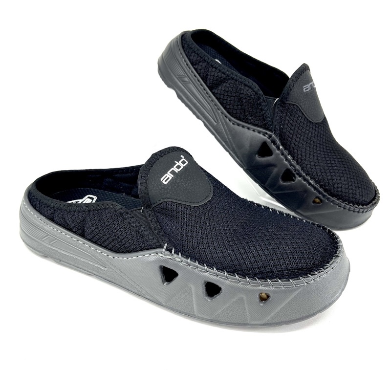 Sepatu Slip On Slop Pria ANDO SHOCKER / V BELT (39-43)