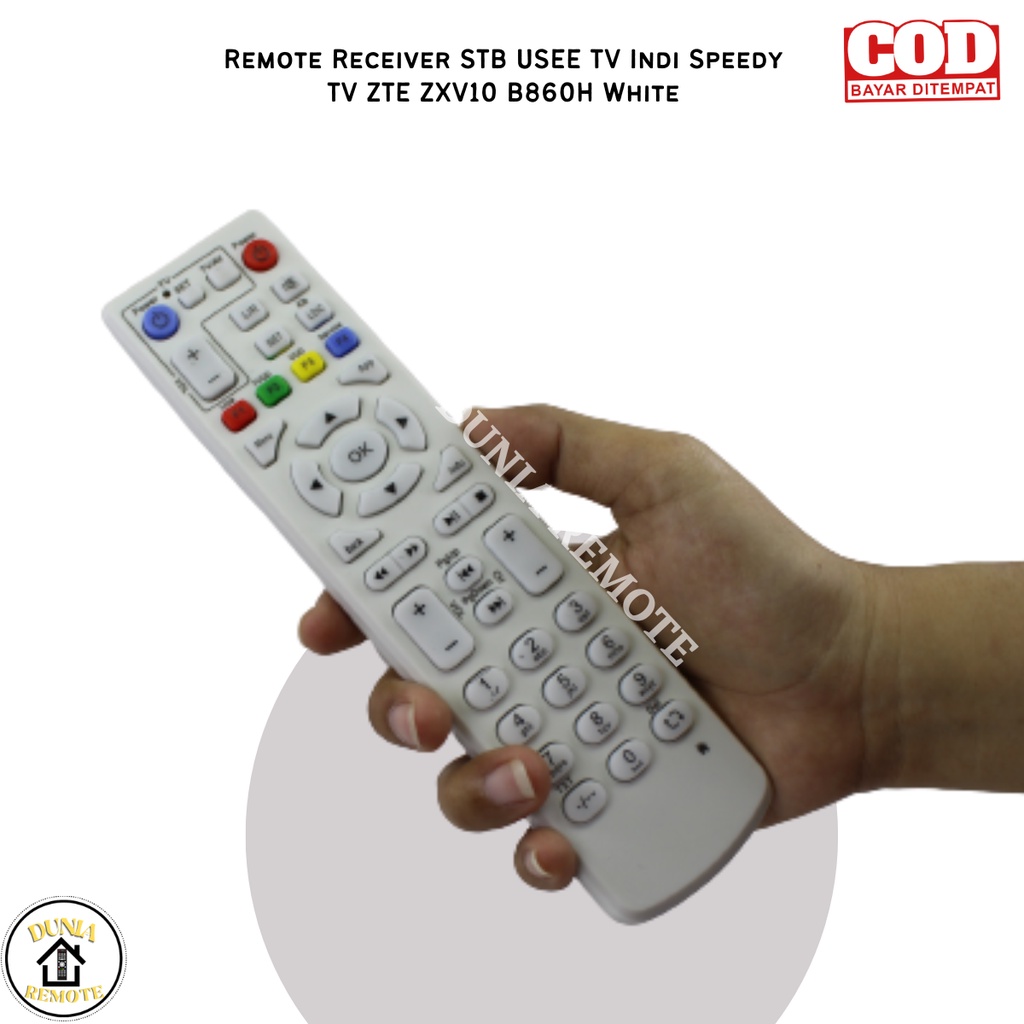 Remot Remote Receiver STB USEE TV MY REPUBLIC ZTE B860 V8 , V9 HUAWEI