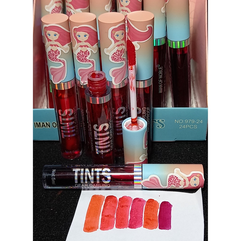 PROMO PER12PCCS!!!LIP TINT IMAN OF NOBLE MERMAID 979