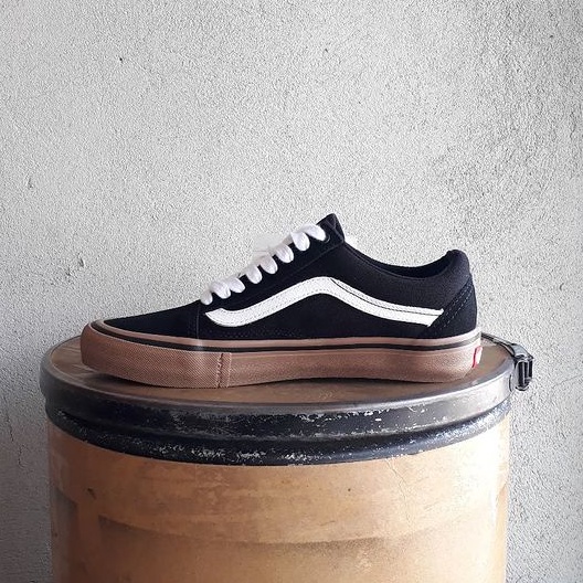 VANS Old Skool PRO Black White Gum - Original 100% BNIB