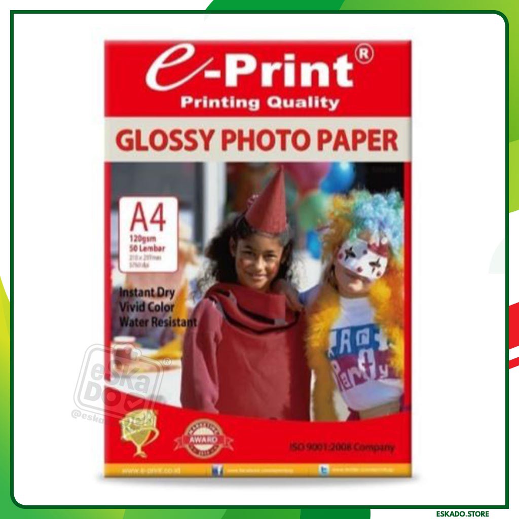 Kertas Foto e-Print Glossy Photo Paper A4 120 gsm