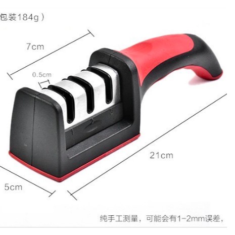 Pengasah Pisau Berkualitas Triple Head Alat Pengasah Pisau Knife Sharpener Swift Sharp High Quality