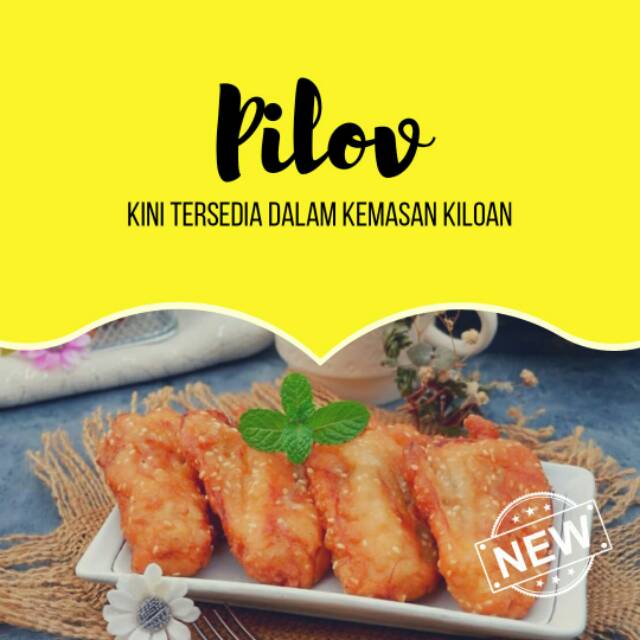 

Pilov kemasan 1 kg/tepung pisang