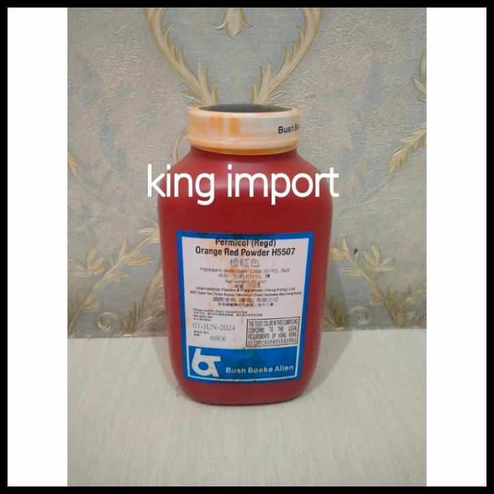 

TERBARUU!! Permicol (Regd) Orange Red H5507 pewarna SALE