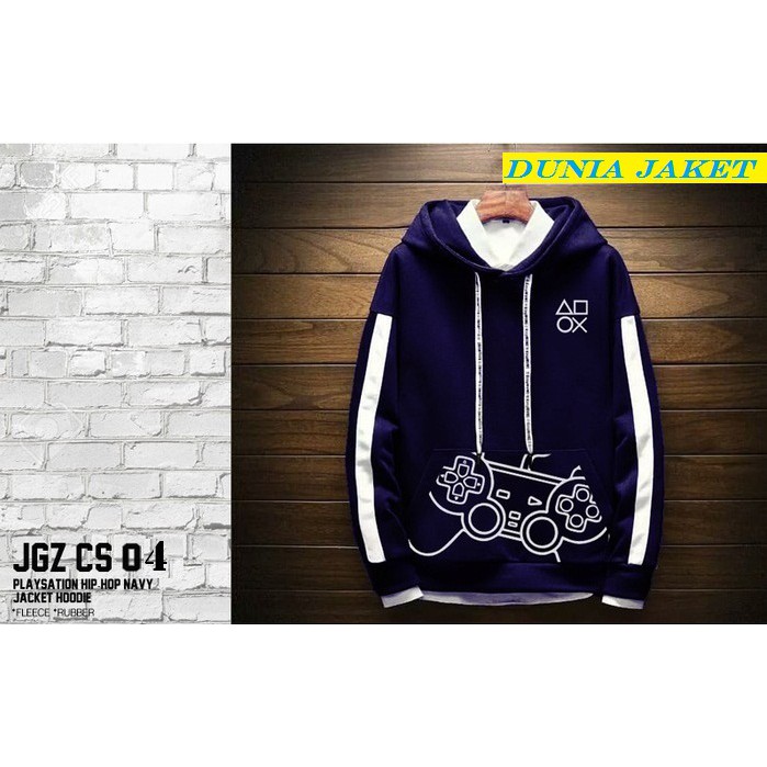 Jaket Casual Hip Hop Style Hoodie Anime Game Playstation - JGZ CS 04