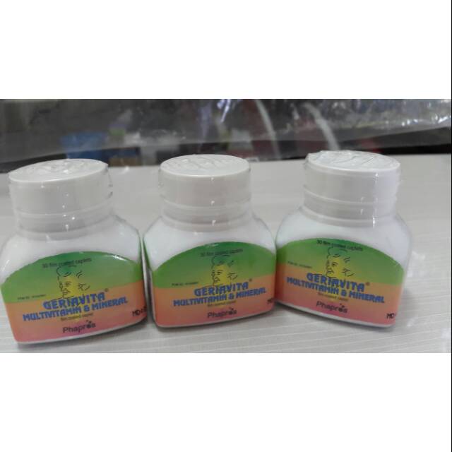 Geriavita Multivitamin dan Mineral