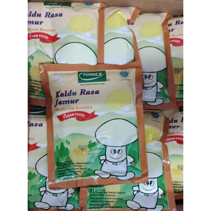 

Totole kaldu jamur Vegan 80 gram mushroom