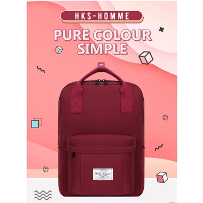 Tas Ransel Kekinian Murah Bagus Punggung Backpack Bahu Korea Import Lokal Original Favorit Perempuan Wanita Cewek