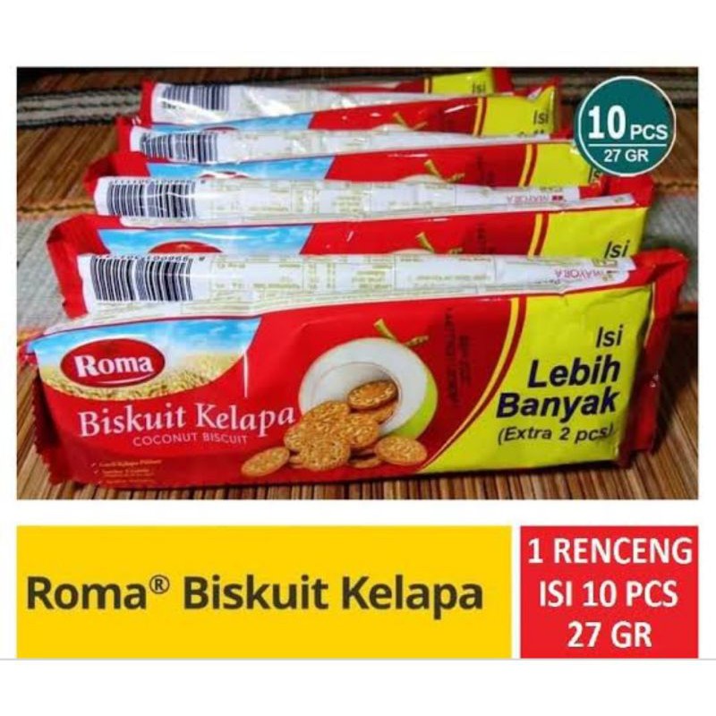 

Roma biskuit kelapa 10 pack