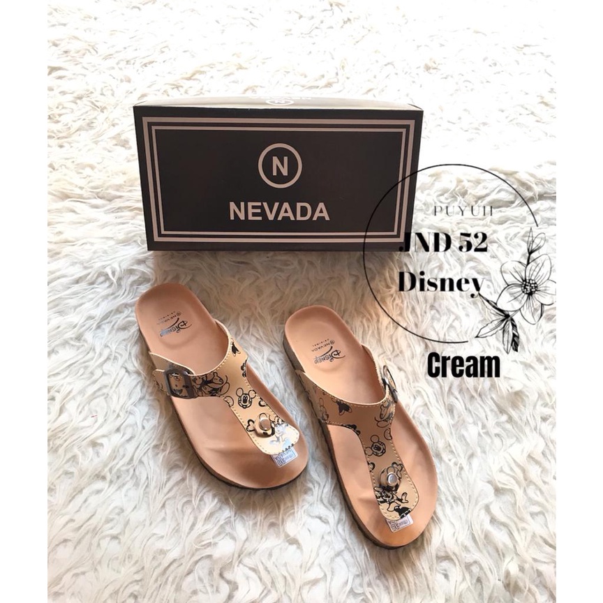 11.11 SALE : Sandal Disney Puyuh SALE Fashion Cewek Casual Terbaru Sendal Gasper Slip On Japit disney puyuh sandal wanita