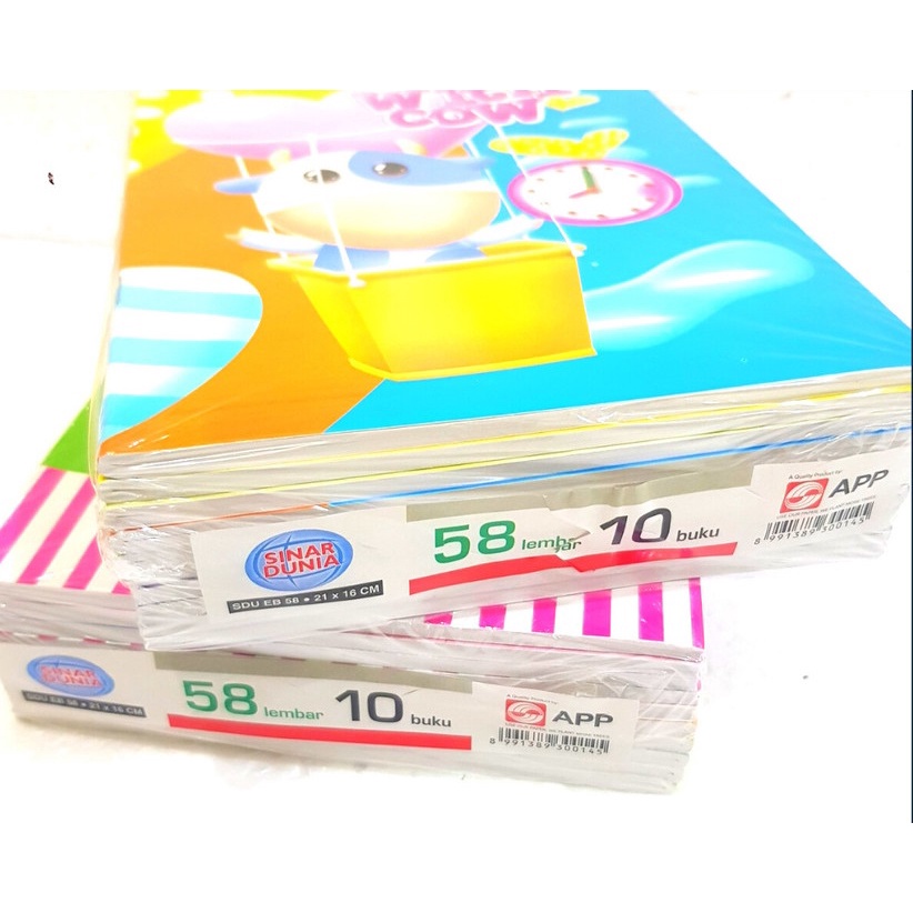 

Buku Tulis Sinar Dunia / SIDU isi 58 lembar