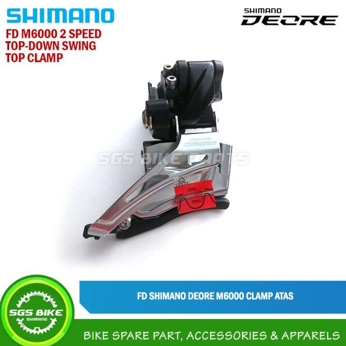 @#@#@#] FD Shimano Deore M6000 Dual 2 Speed Top Down Swing