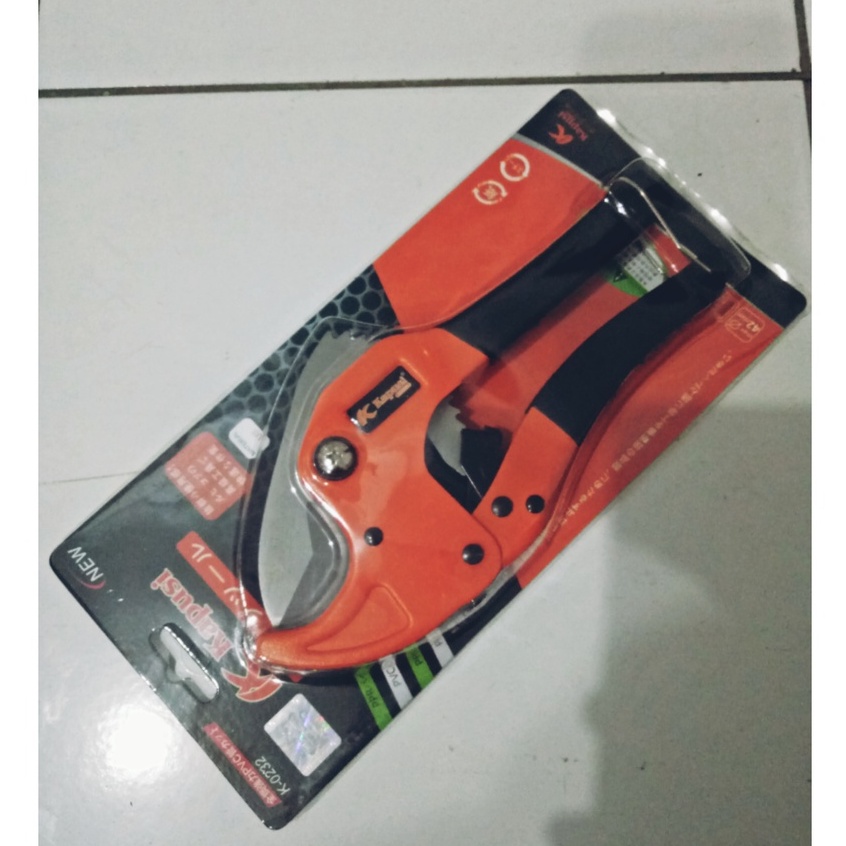 NEW KAPUSI Gunting Pipa PVC 42mm / Pipe Cutter 42 mm / Gunting Paralon KAPUSI-Pipe Cutter 42 mm / Gunting Paralon ORIGINAL KAPUSI