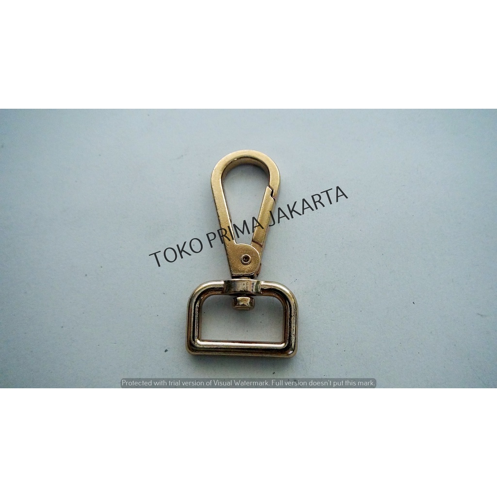 

AKSESORIS CANTELAN GANTUNGAN KOKOT KAITAN METAL BAG HOOK PENGAIT BESI 33-20 MM MAS MUDA