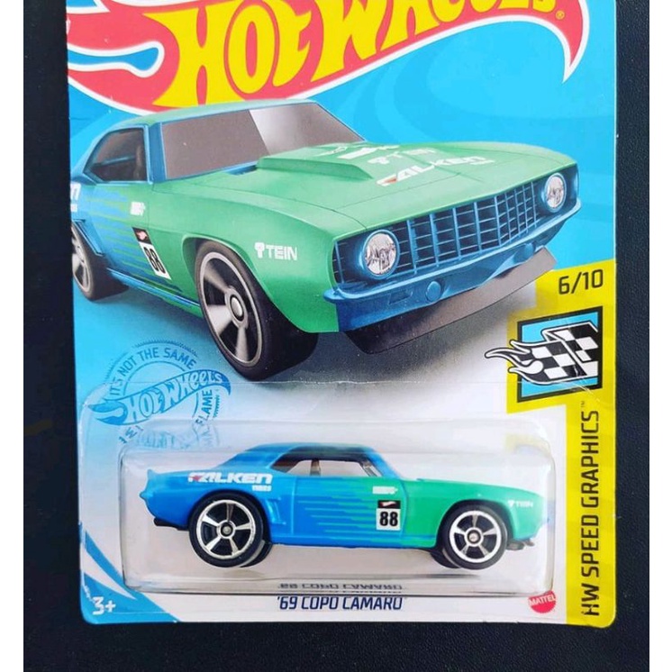 hotwheels 69 COPO CAMARO falken HW SPEED GRAPHICS