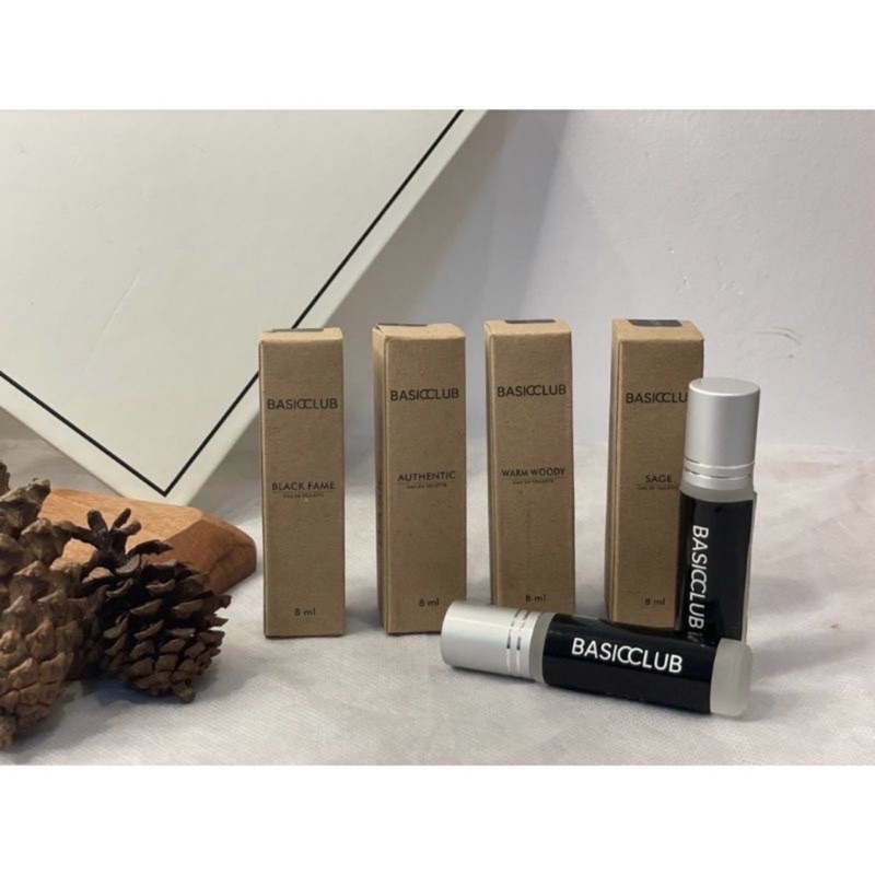 BASICCLUB X GEAMOORE Basicclub parfume geamoore 8ml 50ml sage authentic parfum murah viral wangi tah