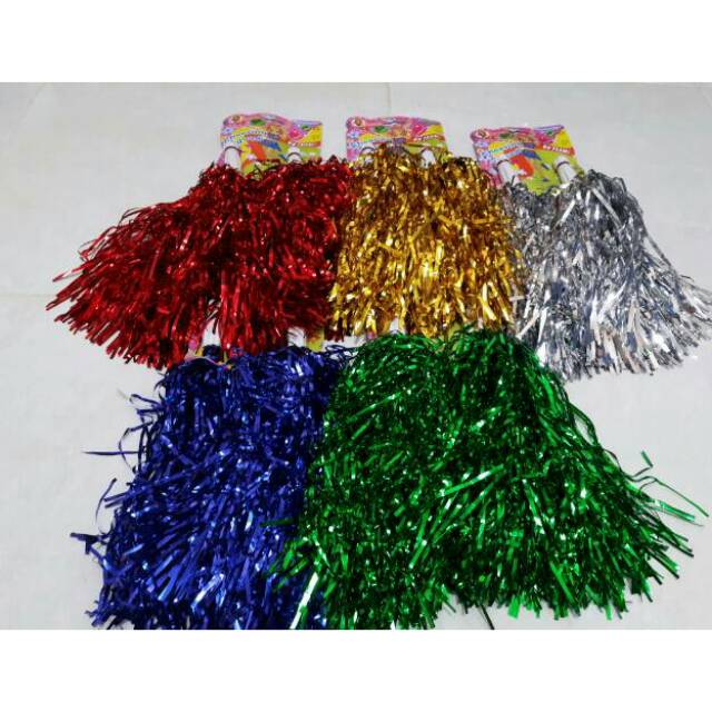 POM...POM CHEERLEADER || CHEERLEADER POM POM STIK isi 2 BIJI