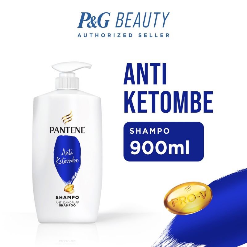 Pantene Shampoo 900ml Anti Rambut Rusak Rontok Ketombe Lepek 900 ml Hair Fall Dandruff Total Damage Care