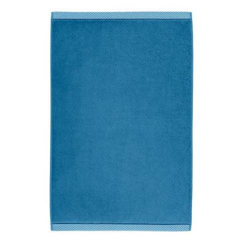 Ikvikfjard 1pc Keset Kamar Mandi Katun 50x80 Biru Blue Bath Mat Shopee Indonesia