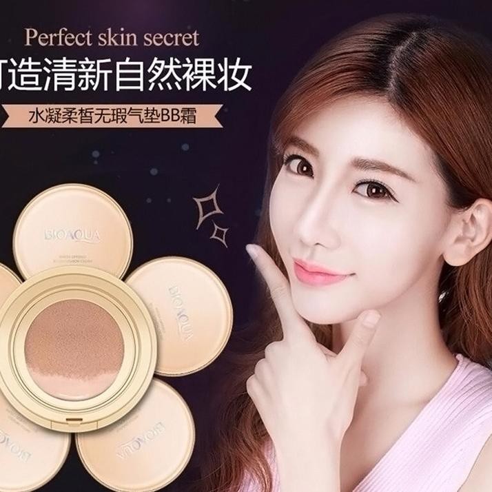 ♢ [] Bioaqua BB Gold Cream Cushion 2 in 1 + Refill ✴