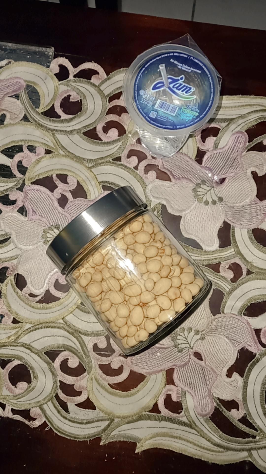 Toples Jar Kaca 500ml 500 Ml Gr Gram Packaging Kemasan Wadah Glass Gelas