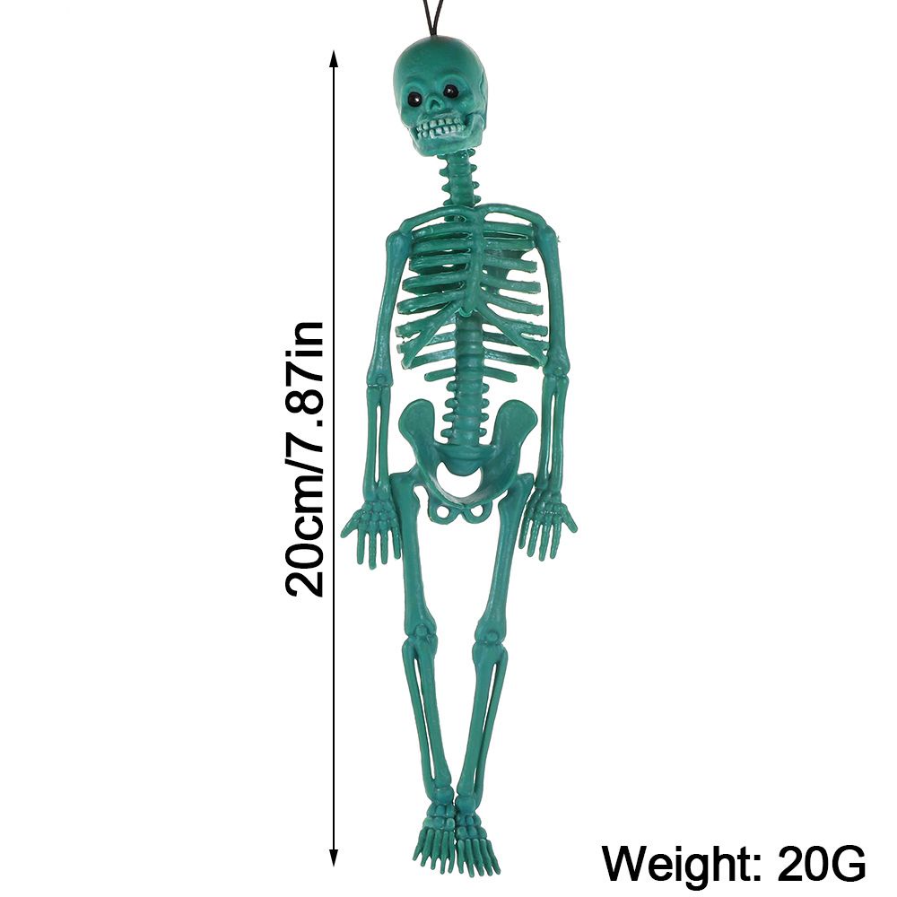 Chookey Gantungan Kunci Bentuk Tengkorak Manusia Mini Aneka Warna Untuk Dekorasi Halloween