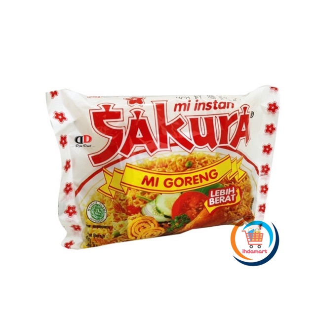 

Mie Instan Sakura Goreng 60 gr (Isi 10 pcs)