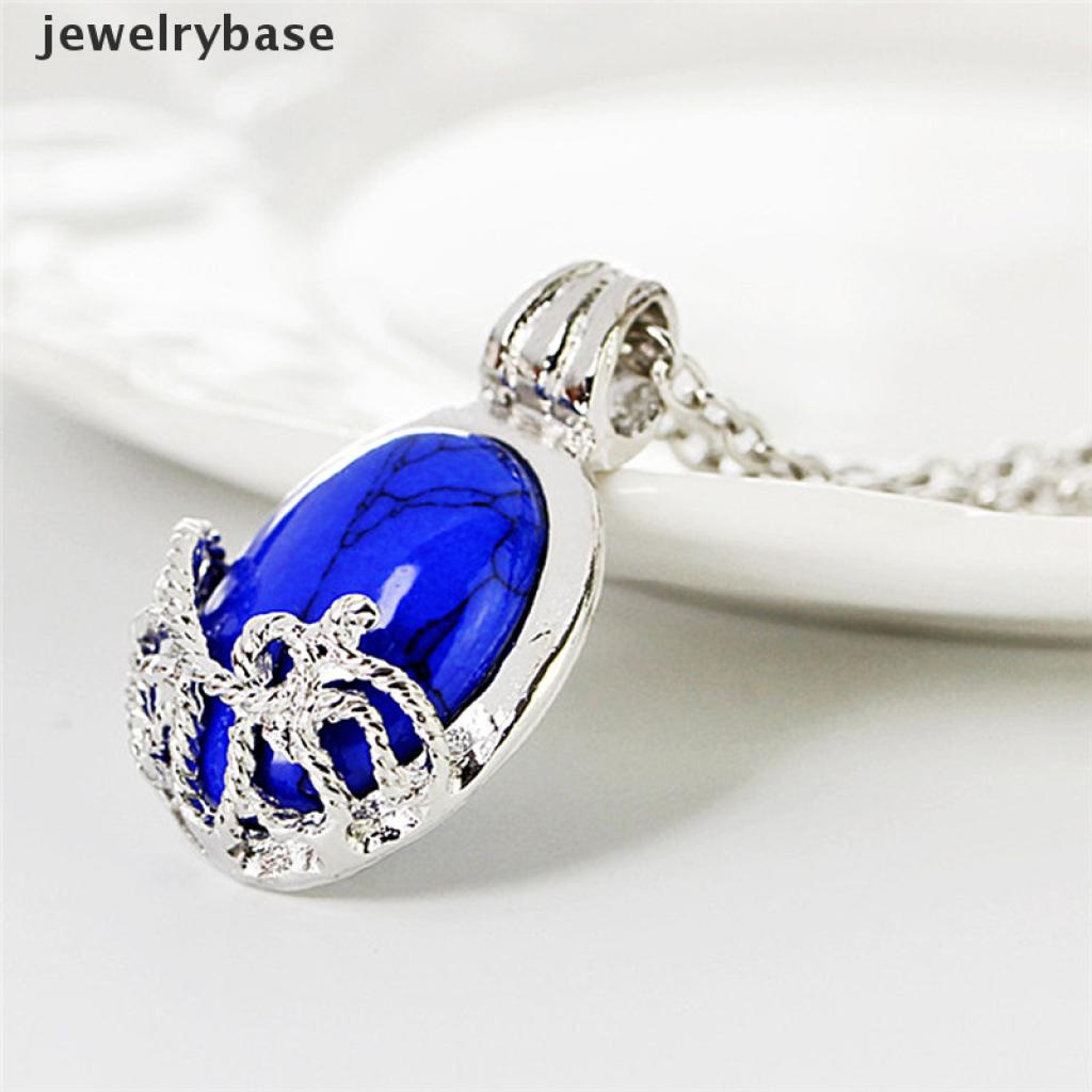 Kalung Liontin Lapis Lazuli Katherine Anti Sinar Matahari