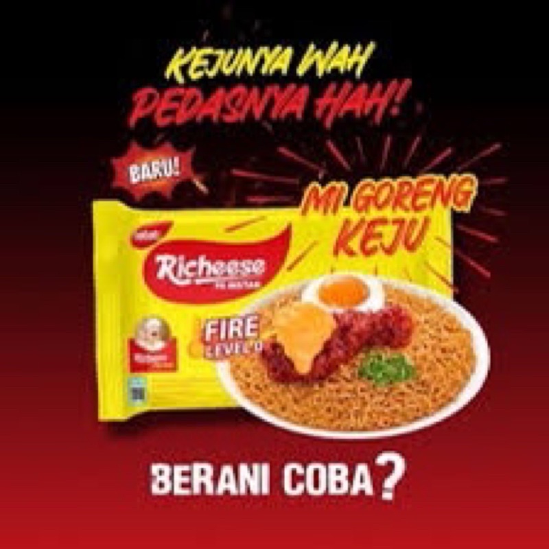 

MIE RICHEESE ISI 3/ MIE PEDES/MIE VIRAL