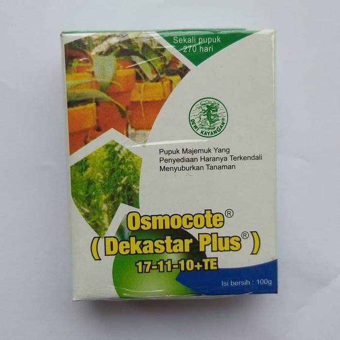 isi 100gr Pupuk Osmocote Dekastar 171110+TE