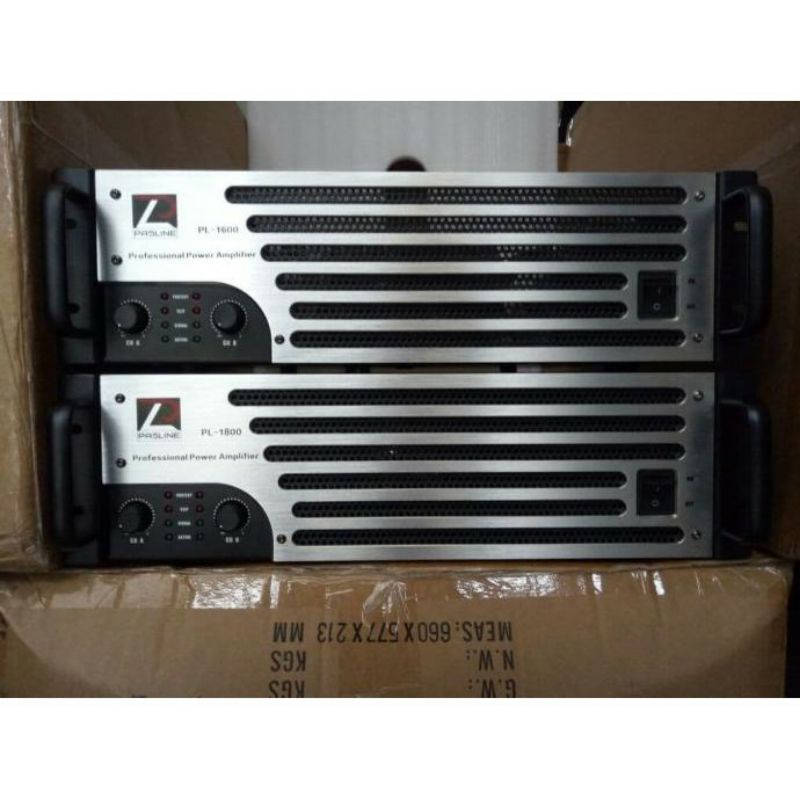 Power amplifier Pasline PL 1800 original pasline Pl -1800 PL1800