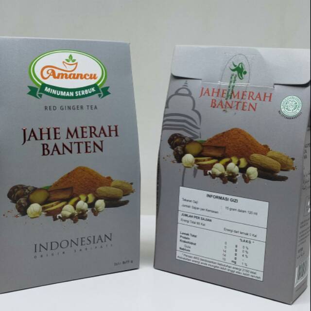 

AMANCU JAHE MERAH BANTEN SACHET 8 x 15 gr