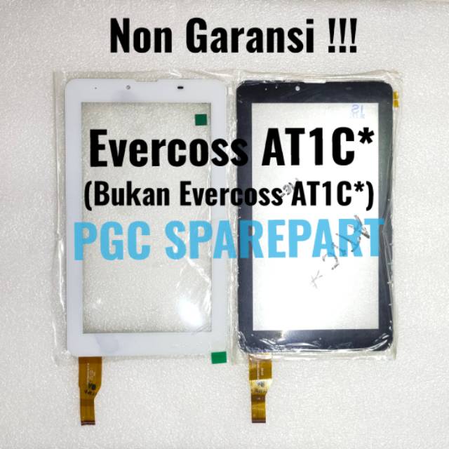 Original OEM Touchscreen Tab Evercoss AT1C* / AT1C Kutip Bintang- Tablet Cross Evercross