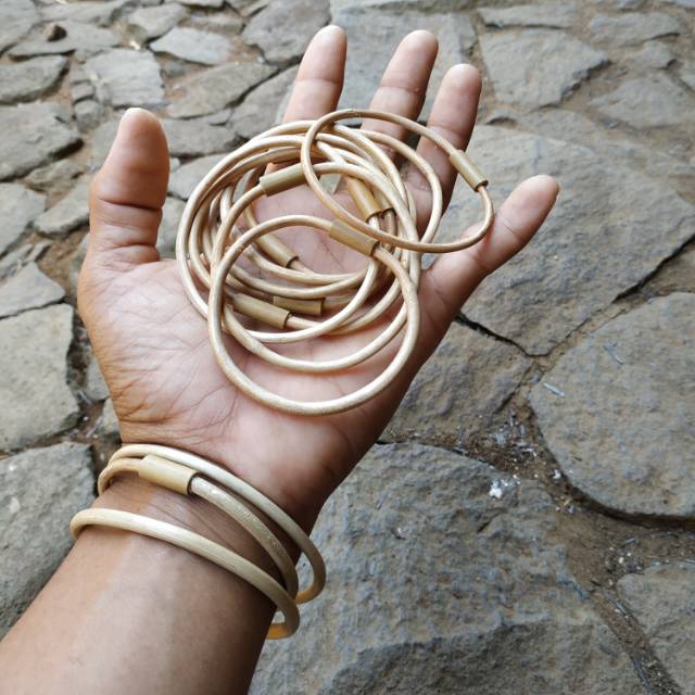 Gelang etnik Rotan hoe khas baduy