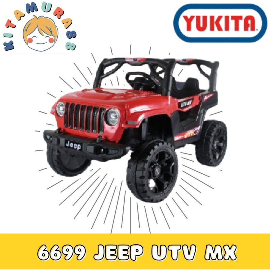 Mainan Anak - Mobil Aki YUKITA 6699 JEEP UTV-MX