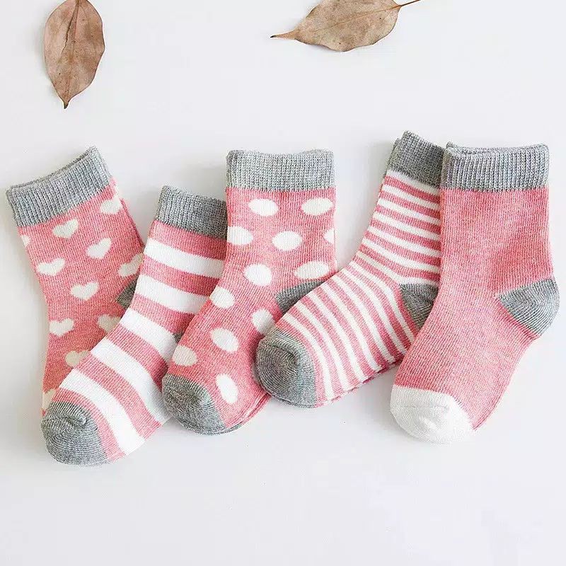 KAUS KAKI BAYI / ANAK 5IN1 SET IMUT