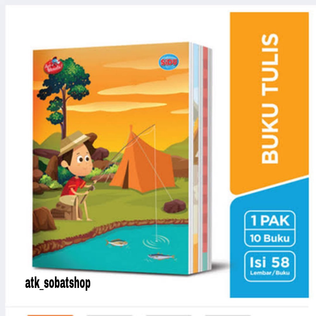 

Buku Tulis SIDU 58 Lembar Murah (/1Buku)